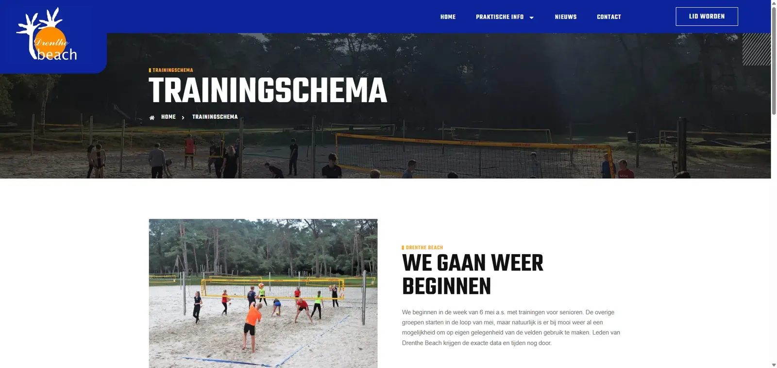 Trainingschema