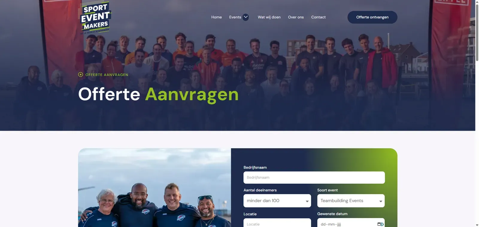 Offerte aanvragen